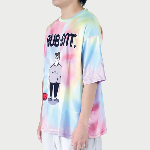 全面プリントビッグシルエットTシャツ