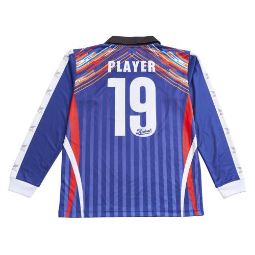 全面プリント長袖サッカーユニフォーム