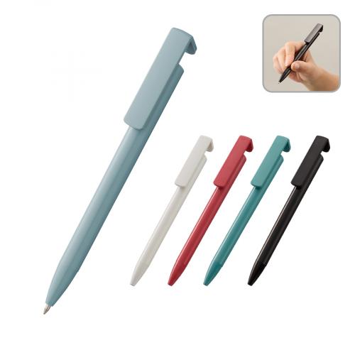 スマホスタンド付OBPボールペン(再生PET)