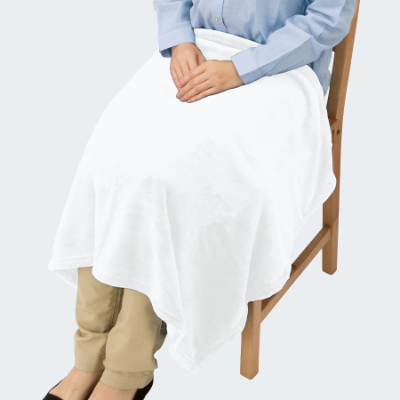 ソフトタッチブランケット(M)ホワイト