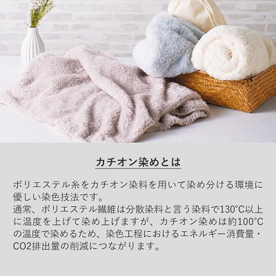 カチオン染めレギュラーブランケット(巾着付)