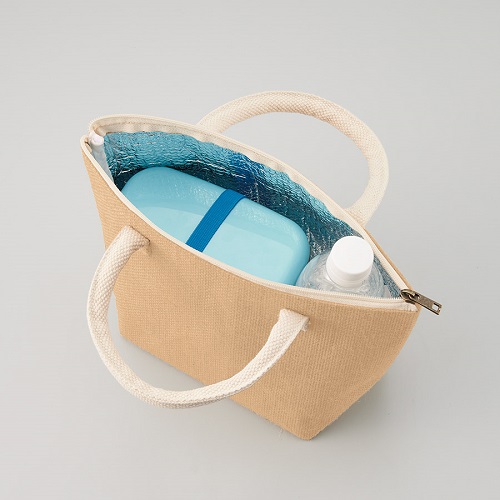 ジュート保冷ランチトート