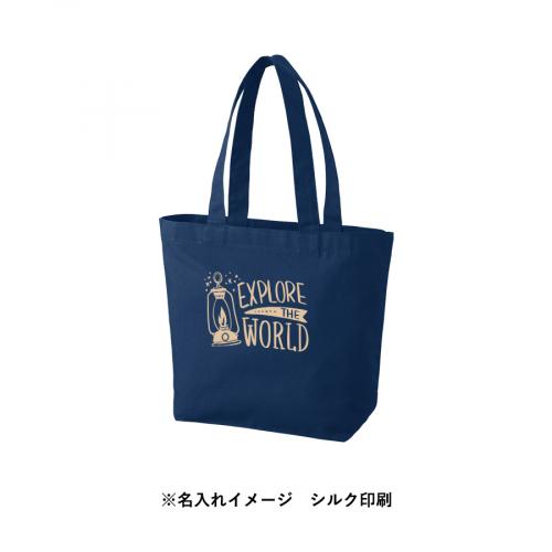 キャンバスベーシックファスナートート(M)