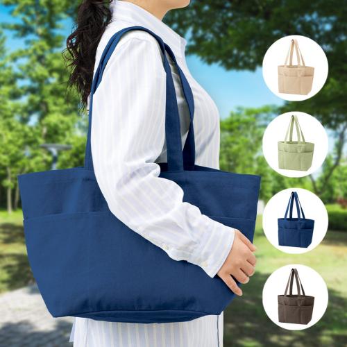 ライトウォッシュキャンバスツールトート(L)