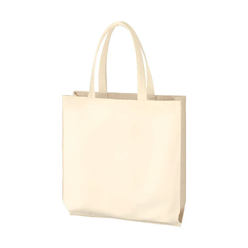 ライトキャンバス横マチトート