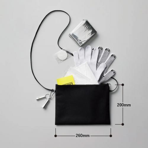 防災緊急8点セット　サコッシュタイプ