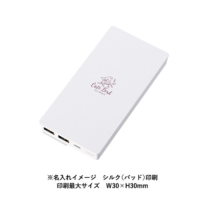 全面印刷できるモバイルチャージャー10000