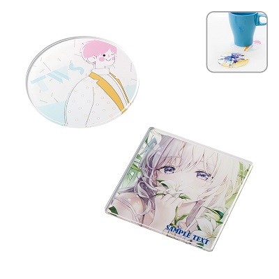 アクリルコースター(TZ-1019) | オリジナルTシャツ作るならラブラボ