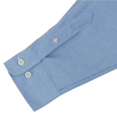 長袖オックスフォードシャツ