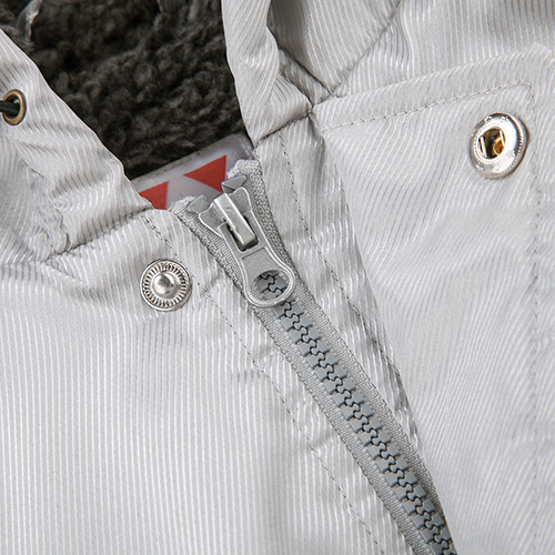 セミロングボアコート