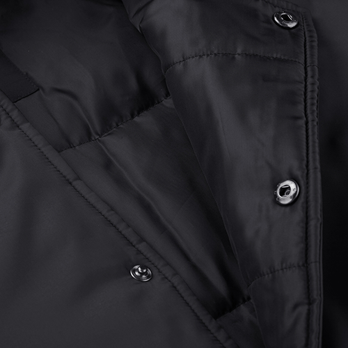 ロング中綿コート