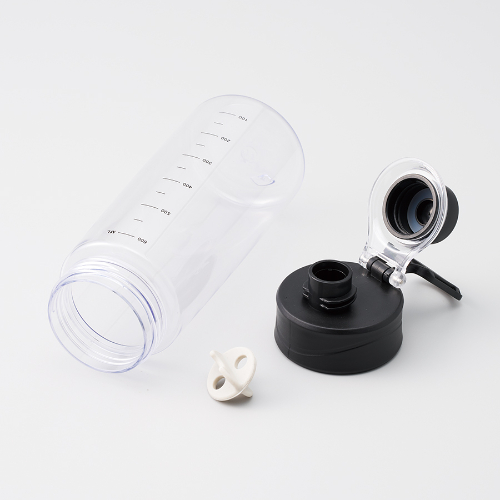 シリコンシェイカーボール+目盛り付ハンドルボトル セット