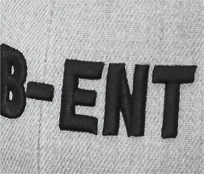 3D刺繍の拡大写真