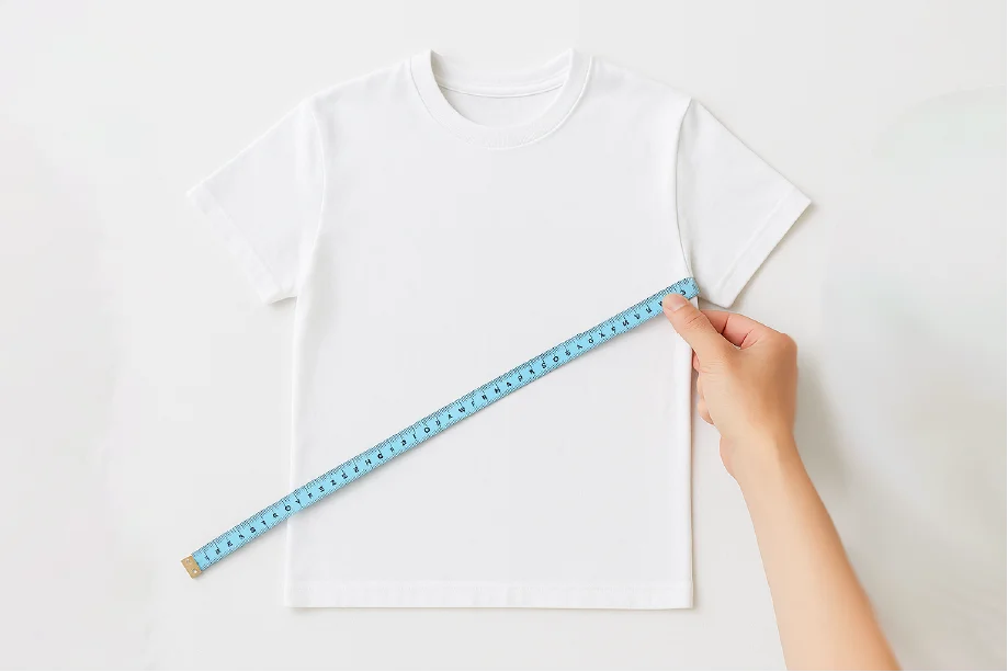 Tシャツなどの本体サイズの個体差